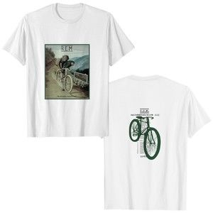 Rem Reconstruction Iii Tour Tshirt Rem Rock Band Shirt  2 Sided Unisex Shirt